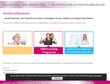 Tablet Screenshot of em-coaching.com